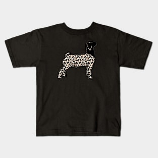 Cheetah Print Market Goat - NOT FOR RESALE WITHOUT PERMISSION Kids T-Shirt